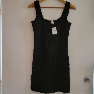 New Cotton On black ruffle women's mini dress size xxs